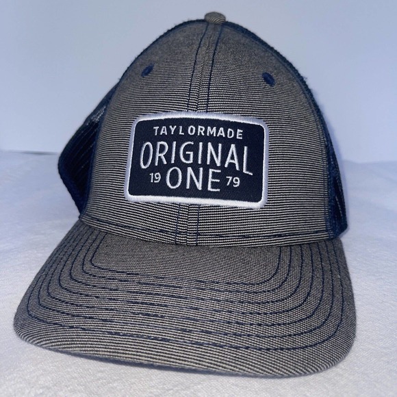 Taylor Made Other - TAYLOR MADE GOLF ADULT UNISEX SNAPBACK ADJUSTABLE HAT: GREY (ORIGINAL ONE 1979)